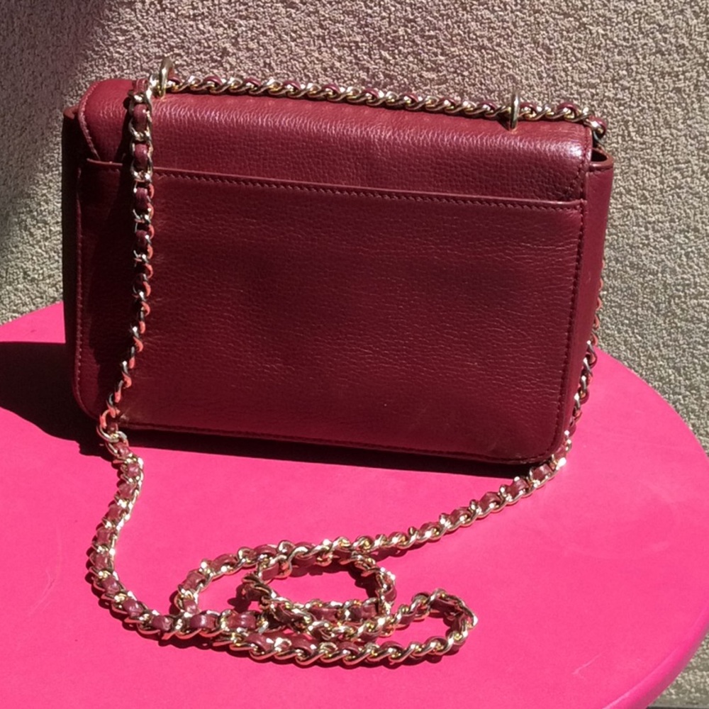 Authentic Tory Burch Red Leather